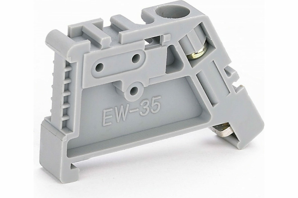 Ограничитель на DIN-рейку пластик с 1 винтом серии ФК101-02 DEKraft ...