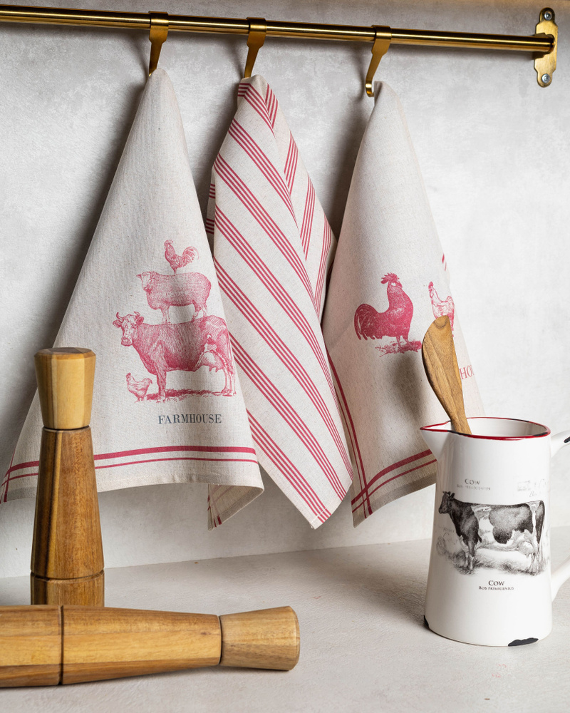 Набор кухонных полотенец Katy Home 50x70, 3шт - купить по выгодной цене ...