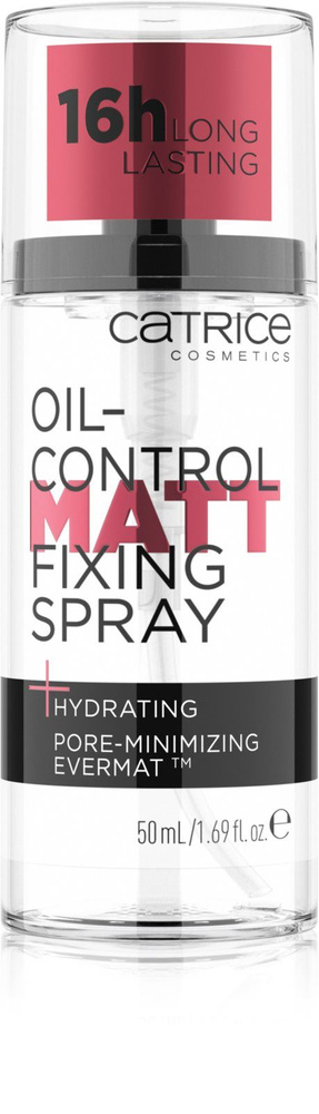 Catrice Oil-Control Matt - матирующий спрей для фиксации макияжа ...