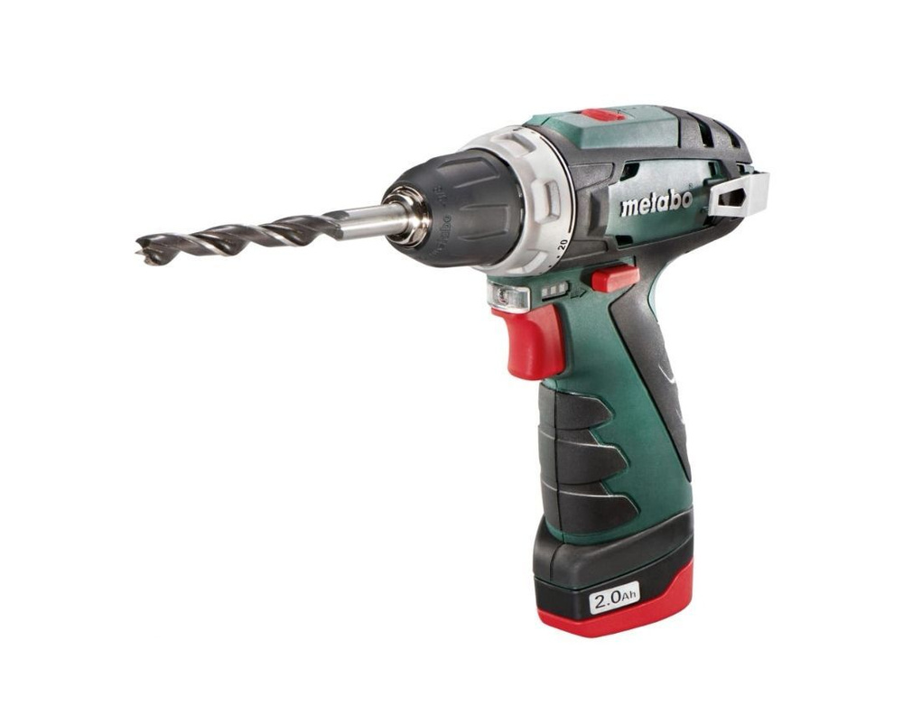Аккумуляторная дрель- шуруповерт Metabo 12 V, кейс PowerMaxx BS ...