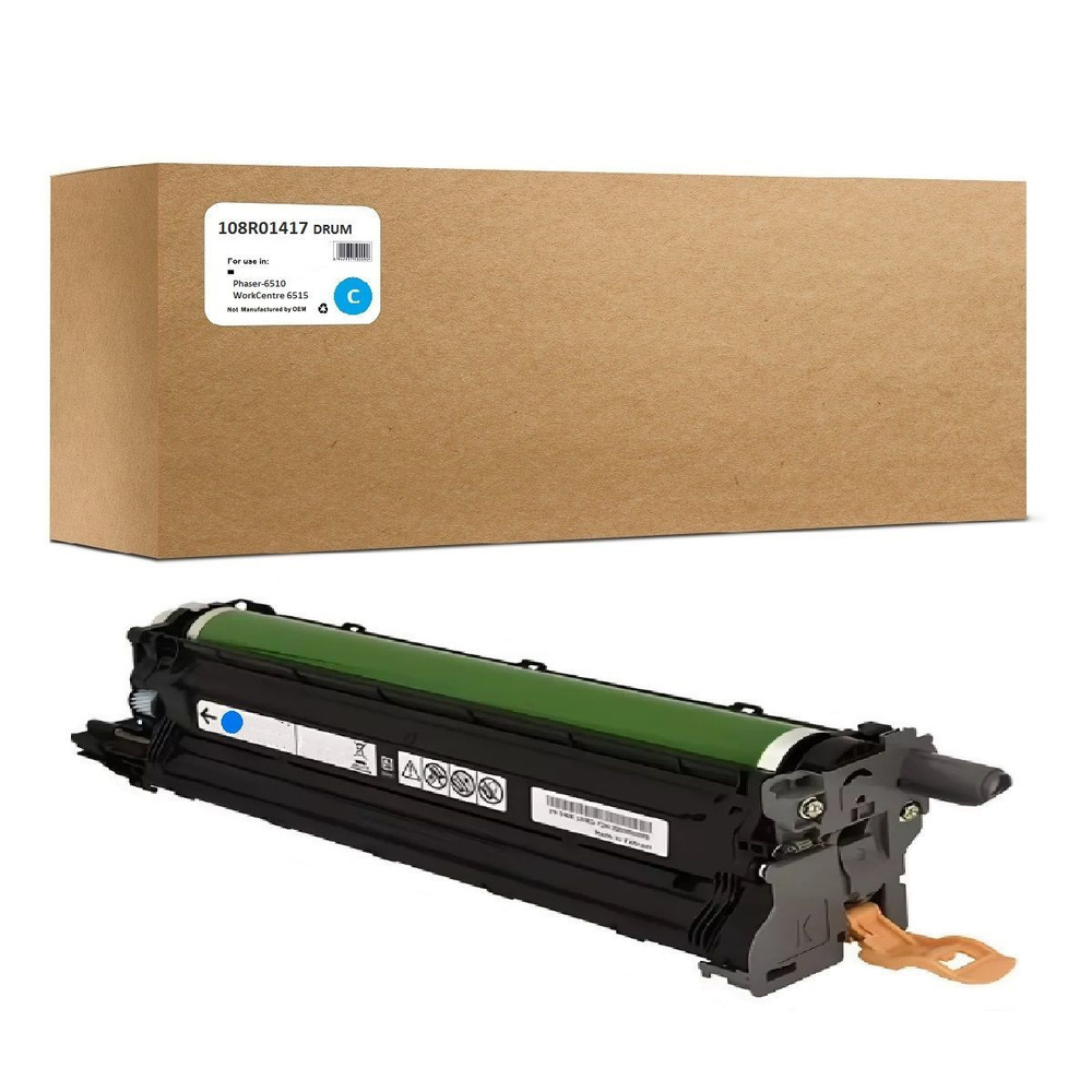 Драм-картридж 108R01417 для Xerox Phaser 6510/WC6515 48K DRUM Cyan Compatible (совместимый)  #1