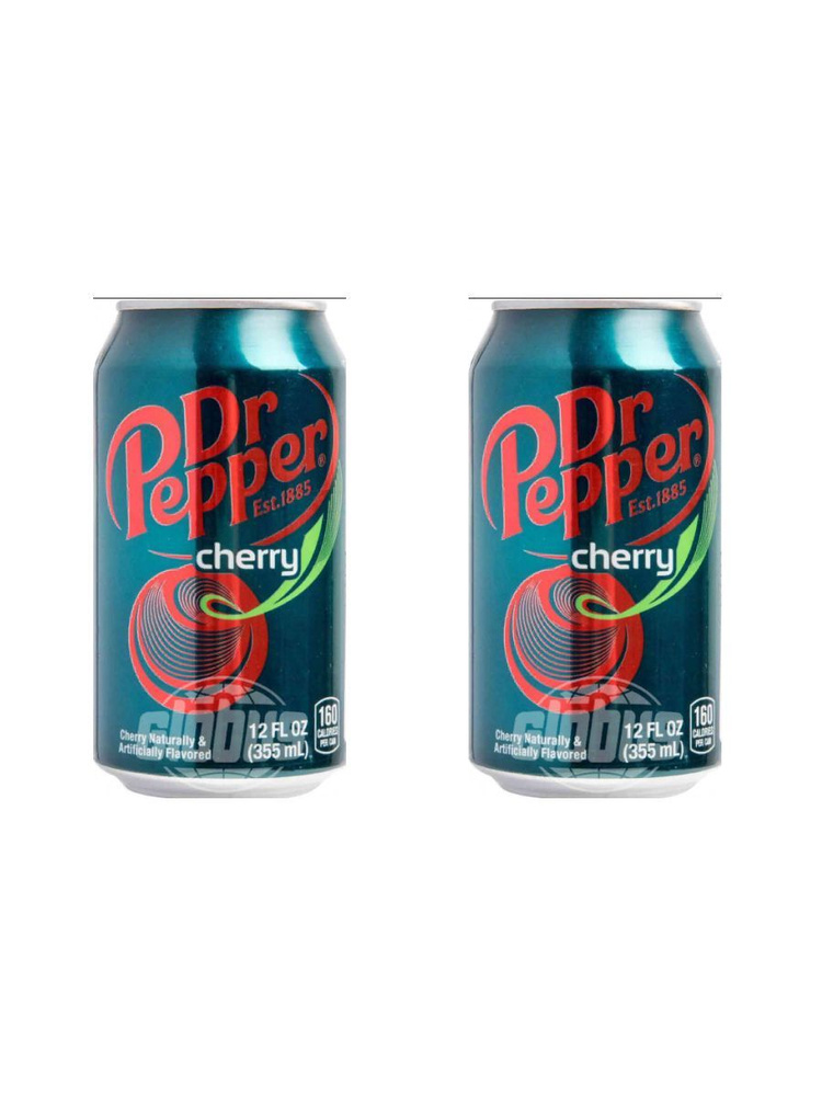 Газированный напиток Dr.Pepper Cherry (Со вкусом вишни), 355 мл