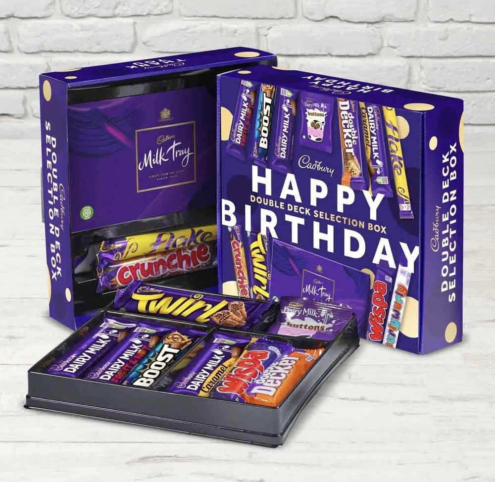 Набор шоколада CADBURY HAPPY BIRTHDAY SELECTION BOX, 12шт - купить с ...