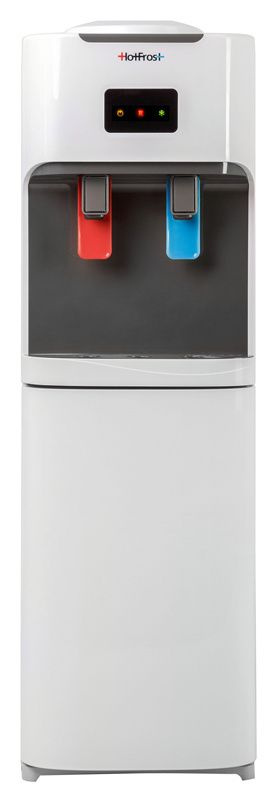 Кулер для воды HotFrost V115B, белый, серый купить по низкой цене с ...