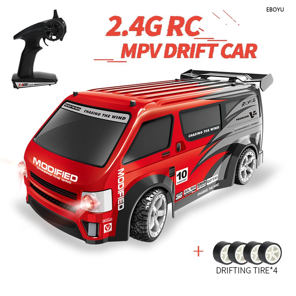 Автомобиль с дистанционным управлением JJRC Q125 Sport Racing 2,4 ГГц 1:16  4WD RC MPV Drift Car с дополнительными шинами для дрифта - купить с  доставкой по выгодным ценам в интернет-магазине OZON (1358301853)