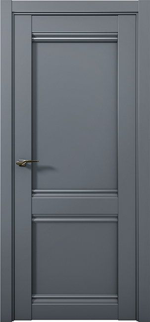 aurum doors Дверь межкомнатная Антрацит, Дерево, МДФ, 800x2000, Глухая ...