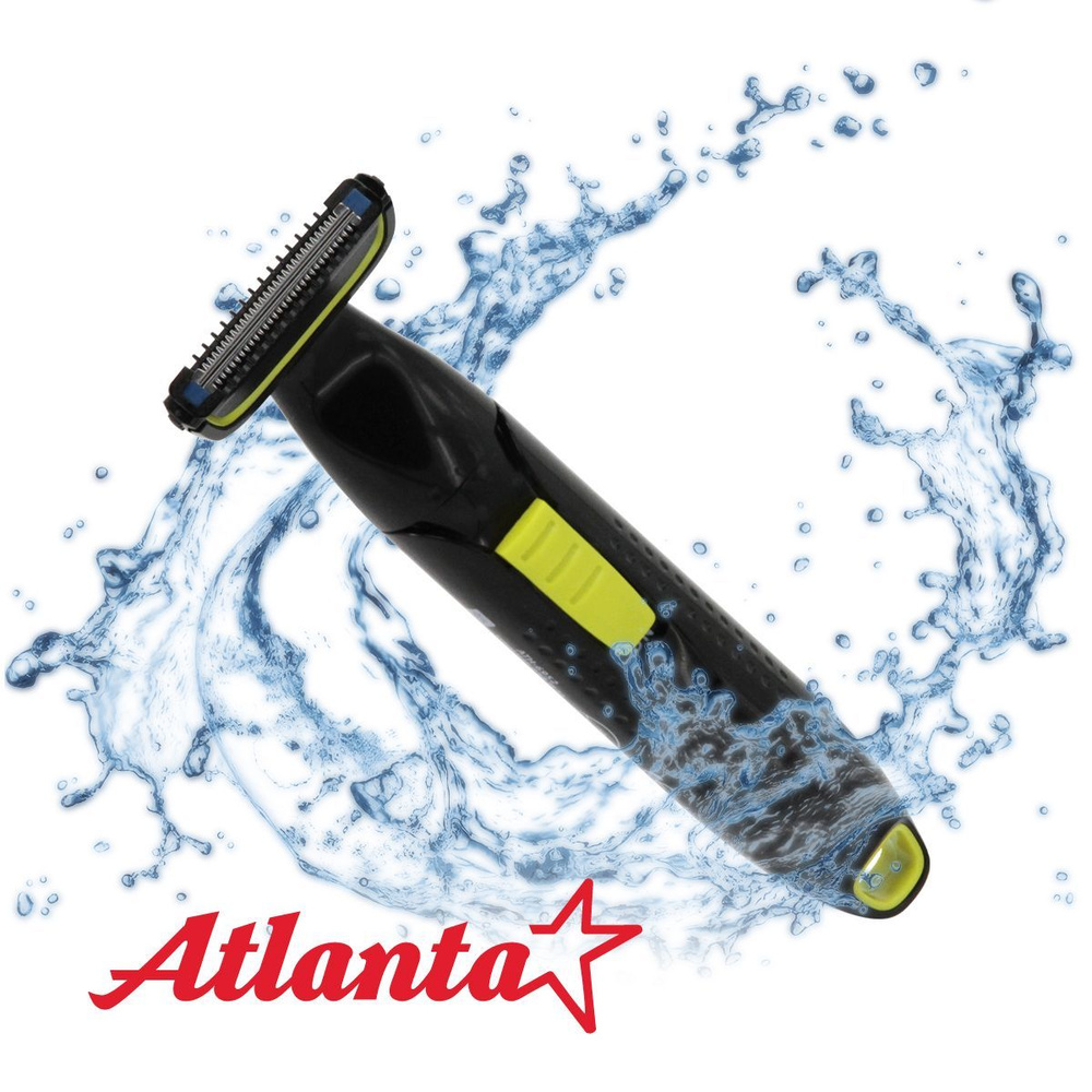 Триммер для бороды Atlanta ATH-6952 (green), лучший подарок для вашего мужчины #1