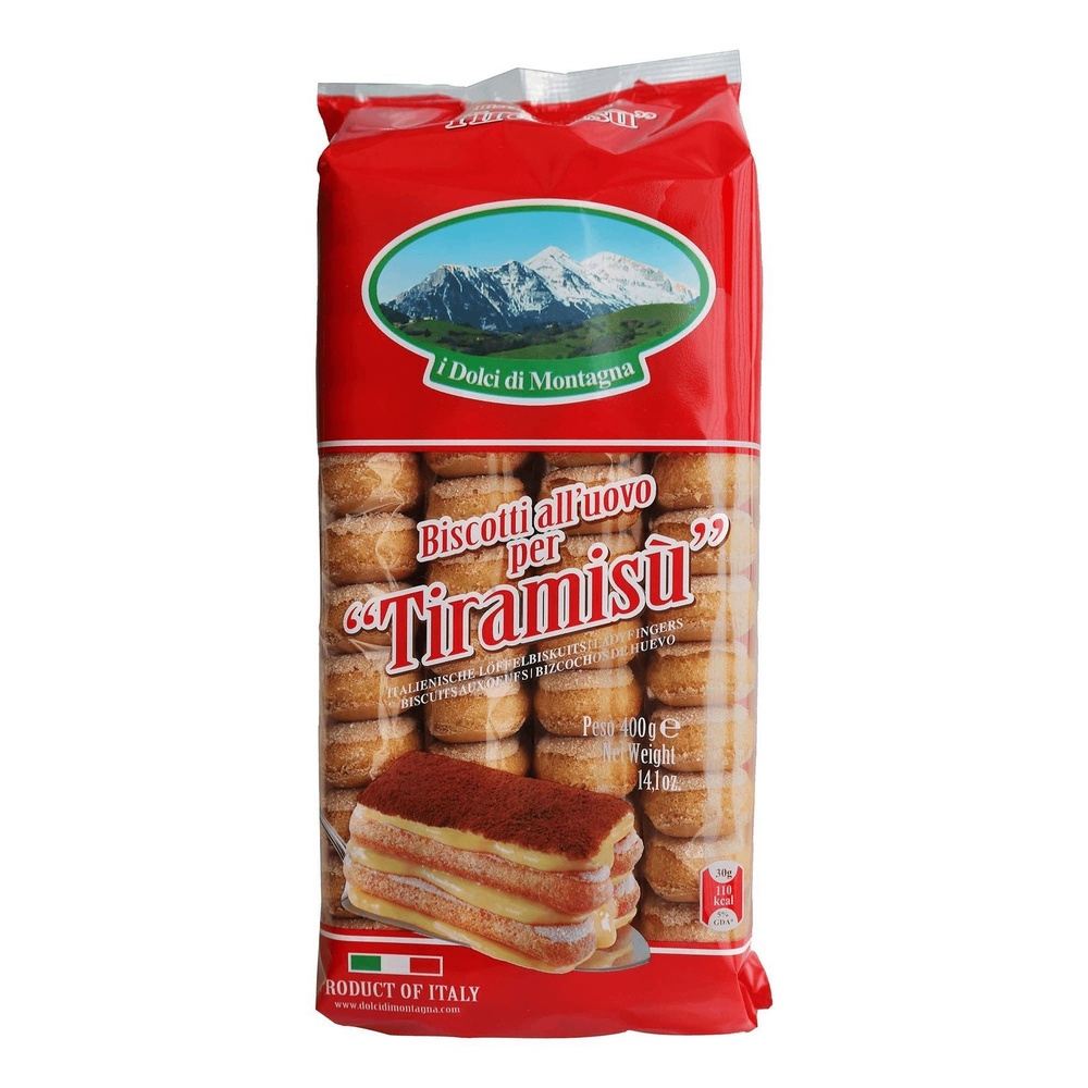 Печенье I Dolci Di Montagna Савоярди для тирамису 400 г #1