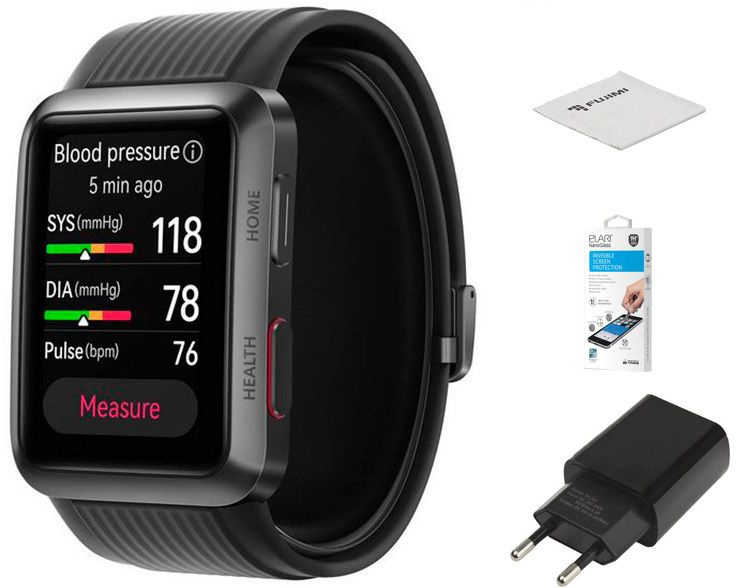 Купить смарт-часы HUAWEI Watch D Graphite-Black MLY-B10 + комплект ...