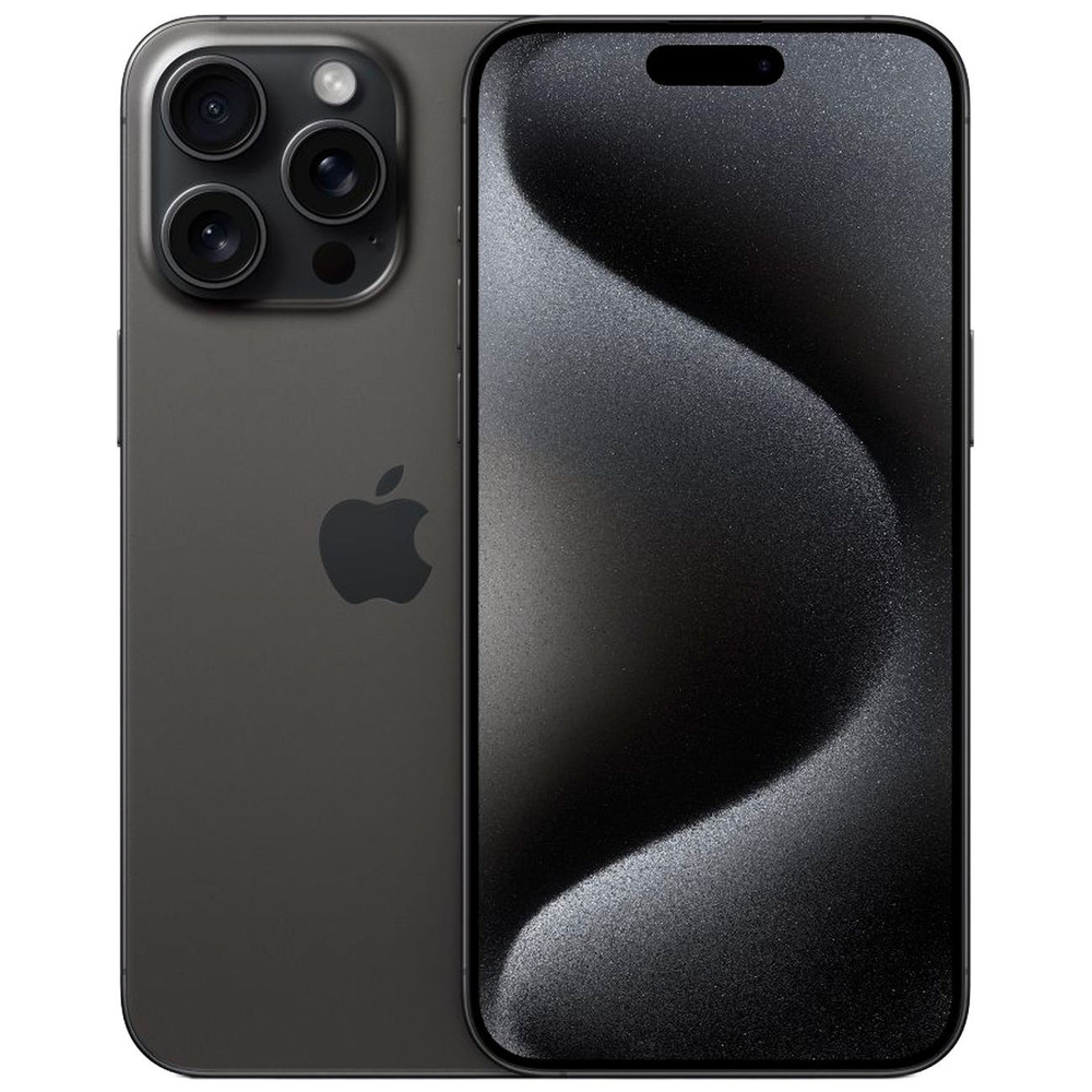 Смартфон Apple iPhone 15 Pro Max 256GB Black Titanium - купить по выгодной  цене в интернет-магазине OZON (1290734154)