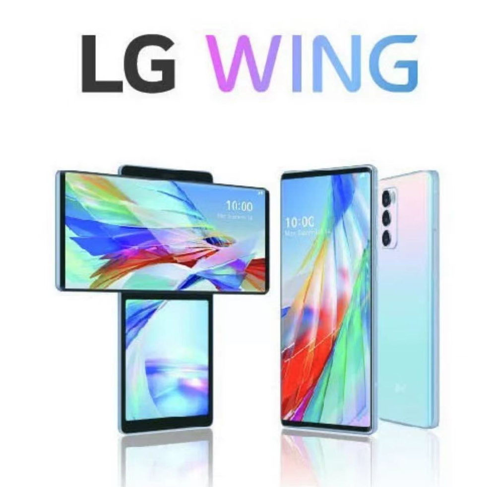 Смартфон Новый оригинальный вращающийся мобильный телефон LG WING  /мобильный телефон с вращающейся камерой с двумя экранами 5G - купить по  выгодной цене в интернет-магазине OZON (1253807035)