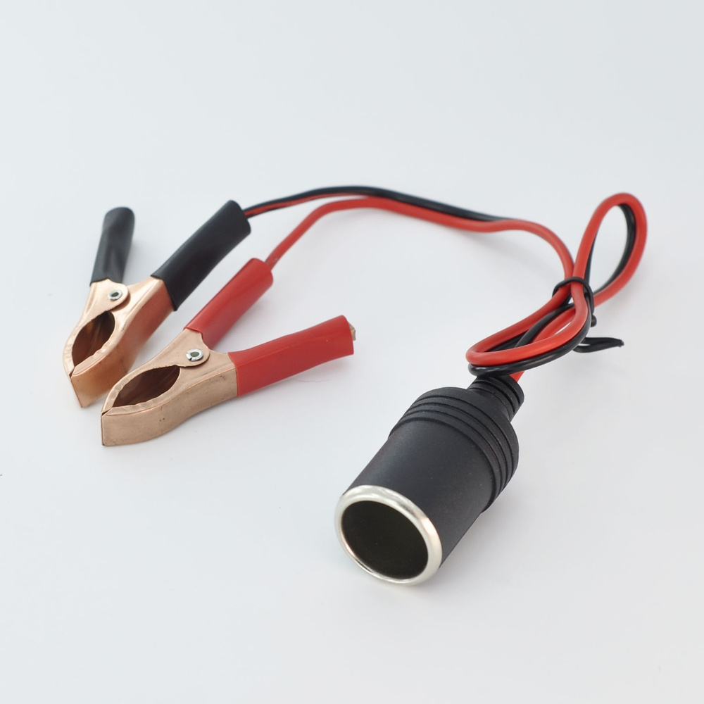 Удлинитель (переходник) с клемм аккумулятора на гнездо прикуривателя ...