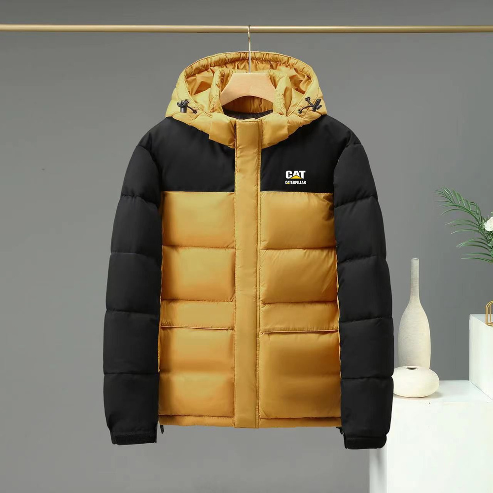 Пальто пуховое Caterpillar ESS Hooded Down Jacket купить с доставкой