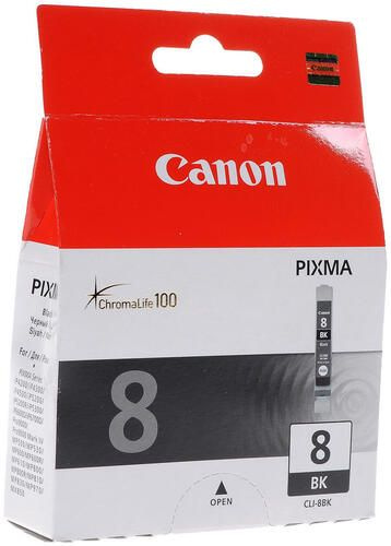 Картридж Canon CLI-8BK черный Canon, оригинальный, 400 страниц, 1 шт  #1