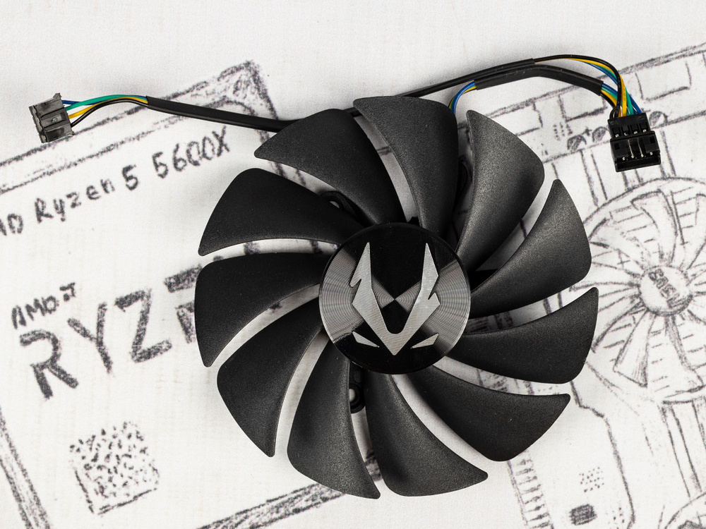 Вентилятор для видеокарты Zotac RTX - купить кулер по выгодной цене в ...