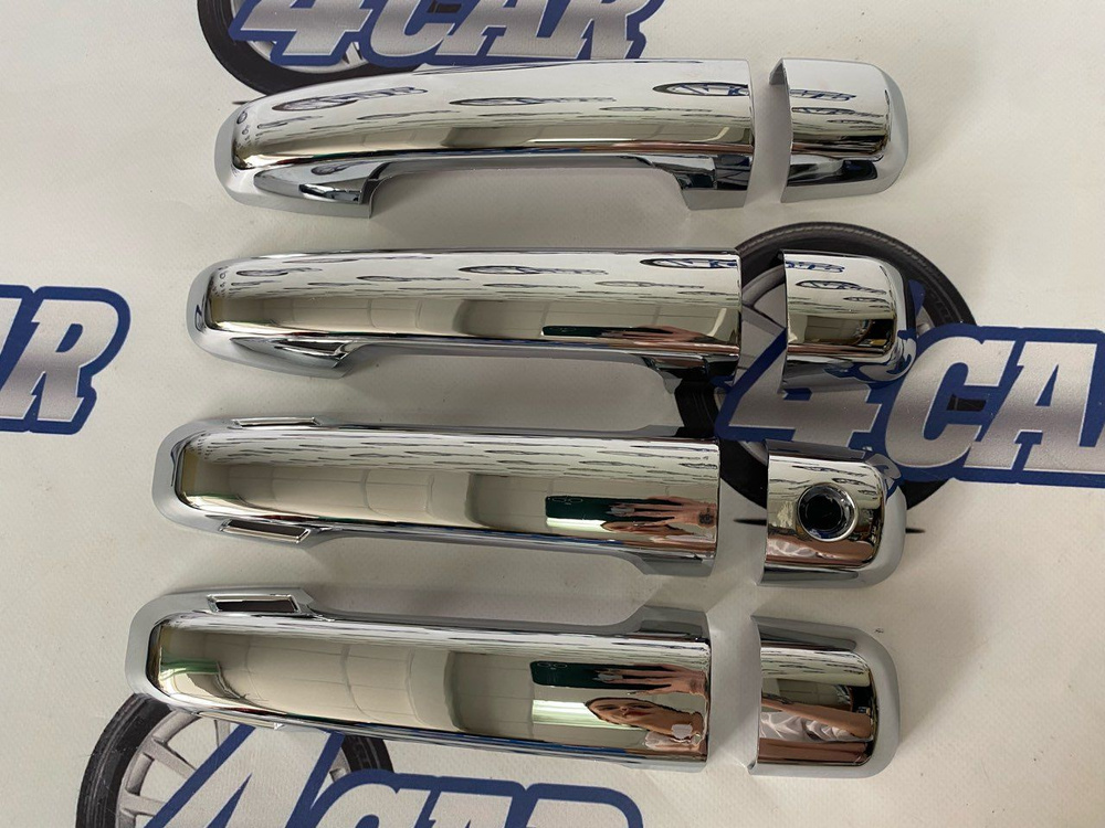 Накладки на ручки для Toyota Prado 150 (Smart KEY) / Тойота Прадо 150 ...