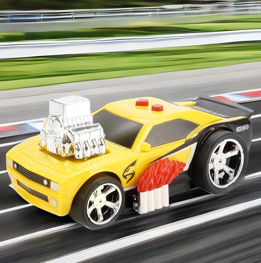 Радиоуправляемая гоночная Машинка игрушка детская для мальчика Играем вместе со световыми и звуковыми #1