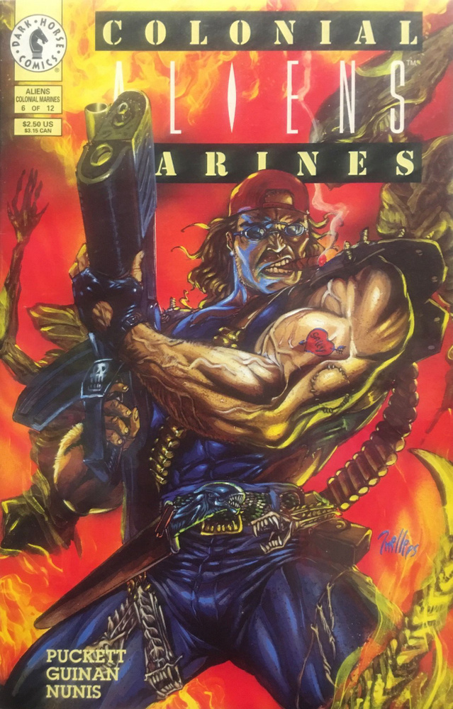 Aliens Colonial Marines #6 Dark Horse Comics. Официальный комикс на ...