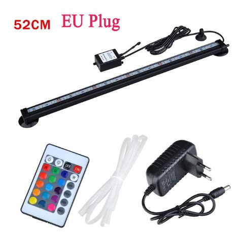 Светодиодная лампа для аквариума с пультом, 16-52 см, изменить цвет ...