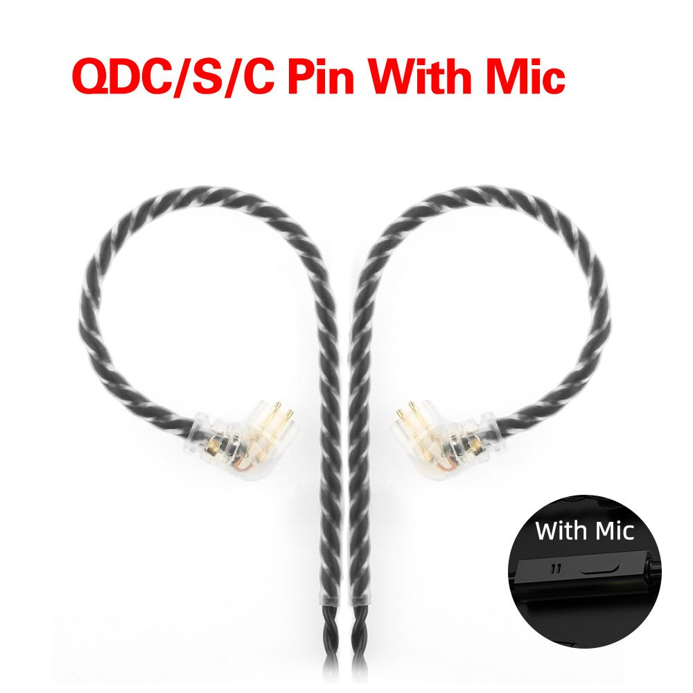 Наушники Внутриканальные TRN Кабель для наушников QDC/S/ C Pin - купить ...