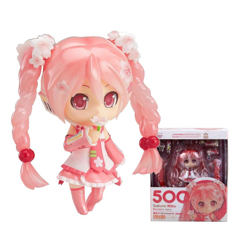 Фигурка Сакура Мику Хацунэ / Sakura Miku Hatsune 500 (10см) - купить с ...