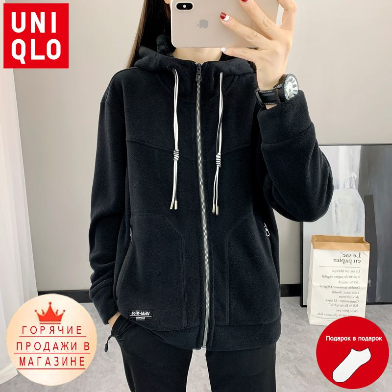 Jaket hoodie clearance uniqlo