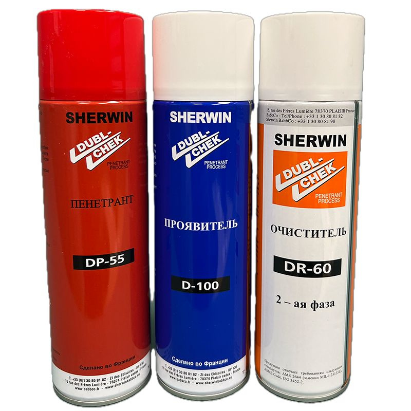 Набор для капиллярной (цветной) дефектоскопии Sherwin - купить с ...