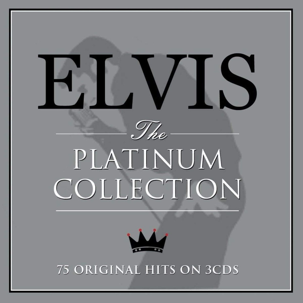 Elvis Presley The Platinum Collection 75 Original Hits (3CD) Музыкальный Компакт-диск 3CD SET Элвис Пресли #1