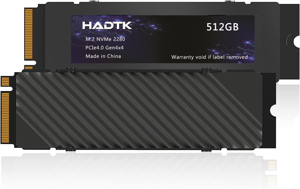512 ГБ Внутренний SSD-диск HADTK M.2 NVMe PCIe4.0 Gen 4X4 (NE-PCIE4X4 ...