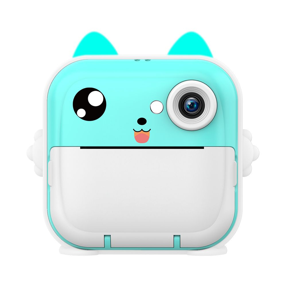 Фотоаппарат мгновенной печати, термопечать, 2,4-дюймовый IPS-экран ...