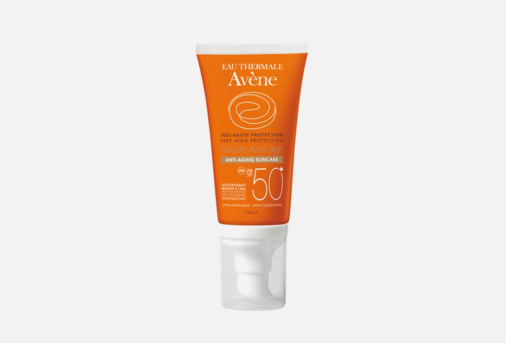 Солнцезащитный антивозрастной крем для лица SPF50+ EAU THERMALE AVENE, SUN 50 мл  #1