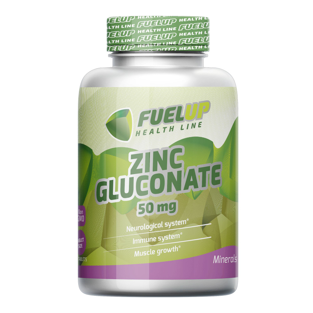 Спортивное питание, Витамины и минералы ..., FuelUp Zinc Gluconate 50 ...