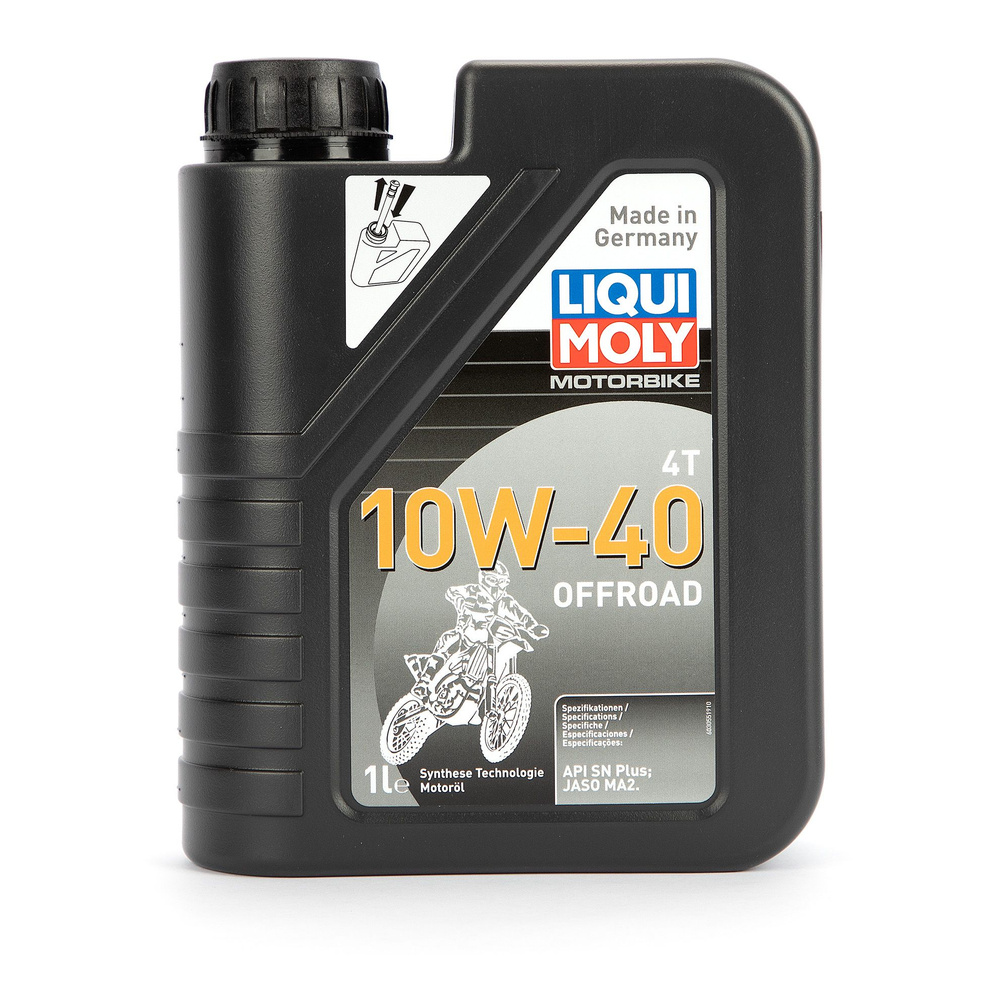 Liqui Moly Motorbike 4T Offroad 10W-40 Масло моторное, Синтетическое, 1 л #1