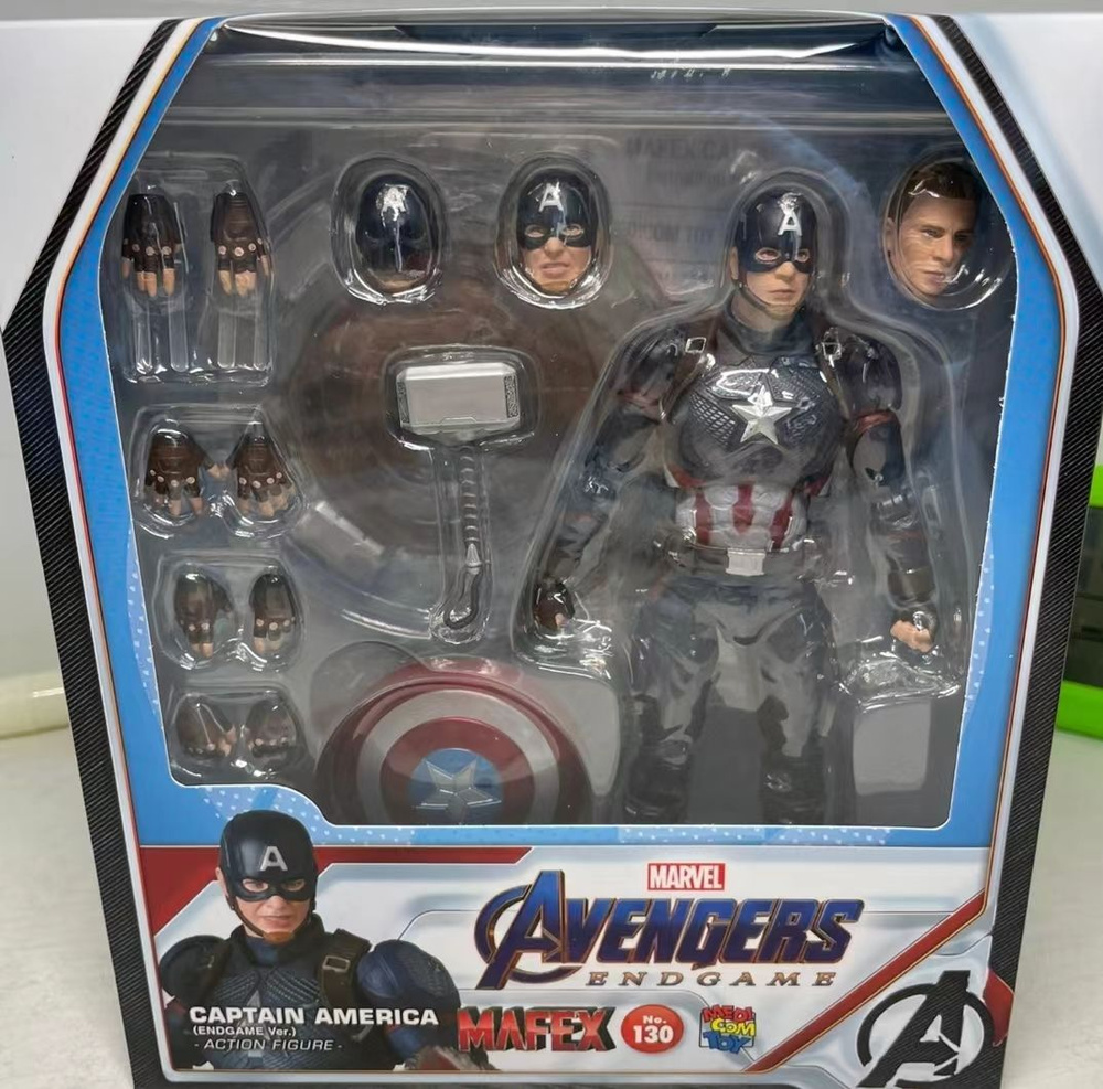 Medicom Toy MAFEX No.130 Steven Rogers MAFEX CAPTAIN AMERICA