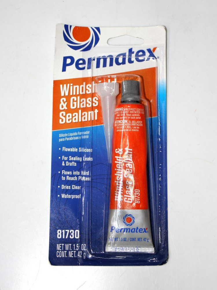 Герметик-клей для стекол и фар 81730 PERMATEX #1