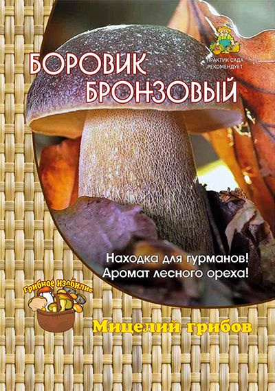 Гриб Боровик бронзовый (1 уп - 60 мл). Мицелий грибов. Агрохолдинг "Поиск"  #1