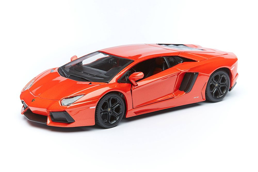 Модель коллекционная Lamborghini aventador lp 700-4 orange / ламборгини авентадор оранжевый  #1