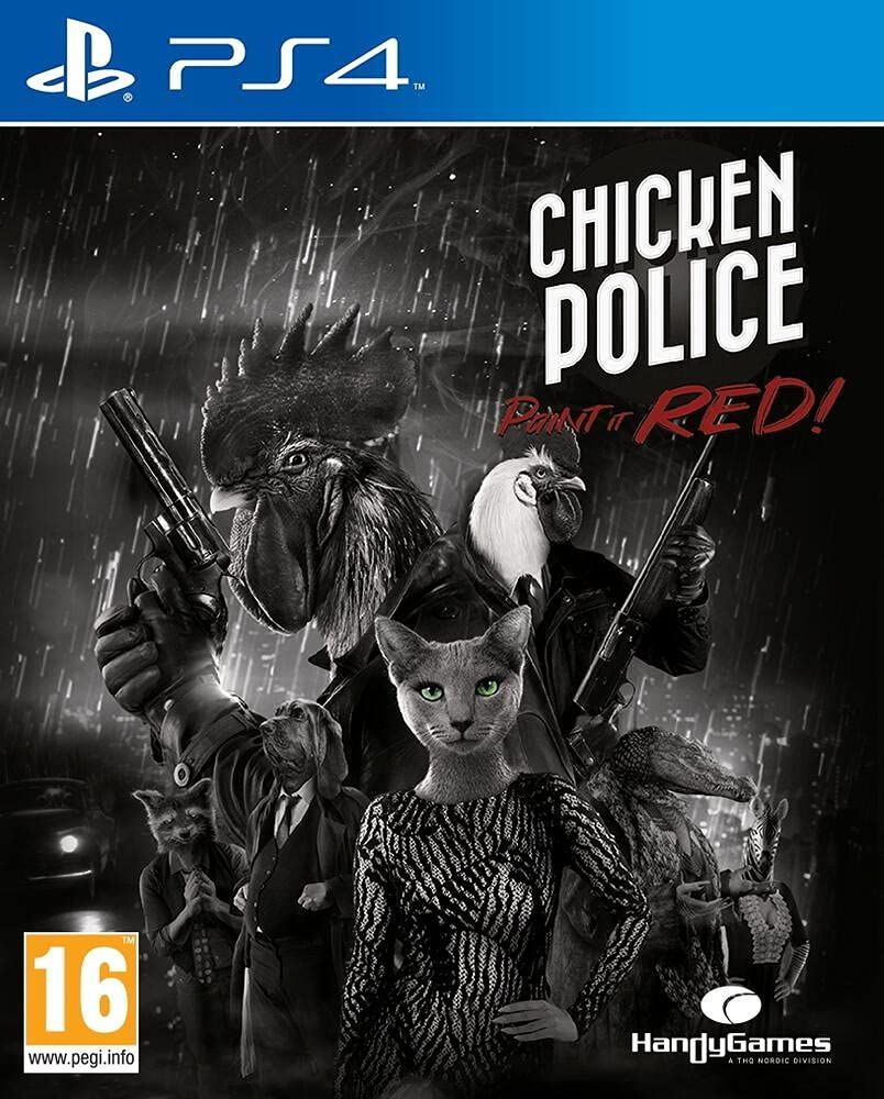 Игра Chicken Police – Paint it RED! (русские субтитры) (PS4) (PlayStation  4, Русские субтитры) купить по низкой цене с доставкой в интернет-магазине  OZON (1339606187)