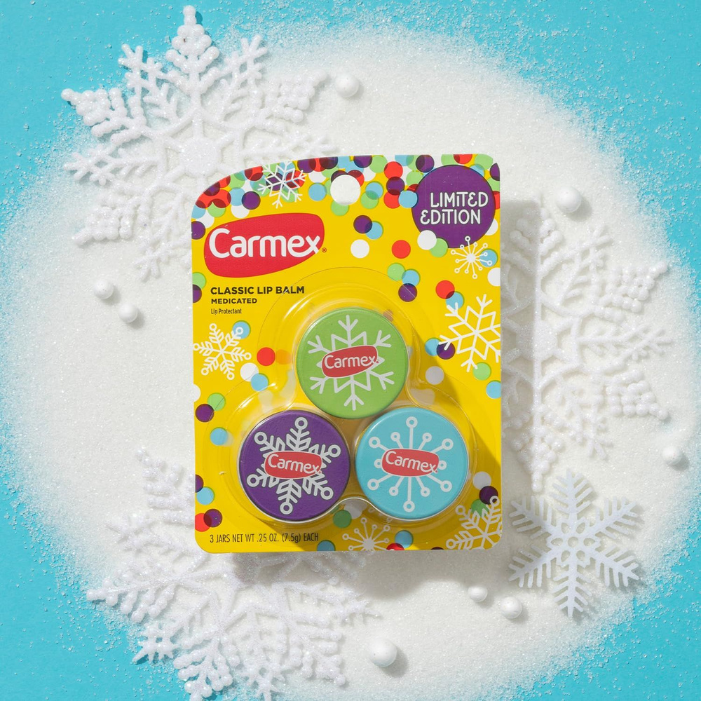 Carmex, Новогодний подарочный набор: бальзам для губ - купить с ...