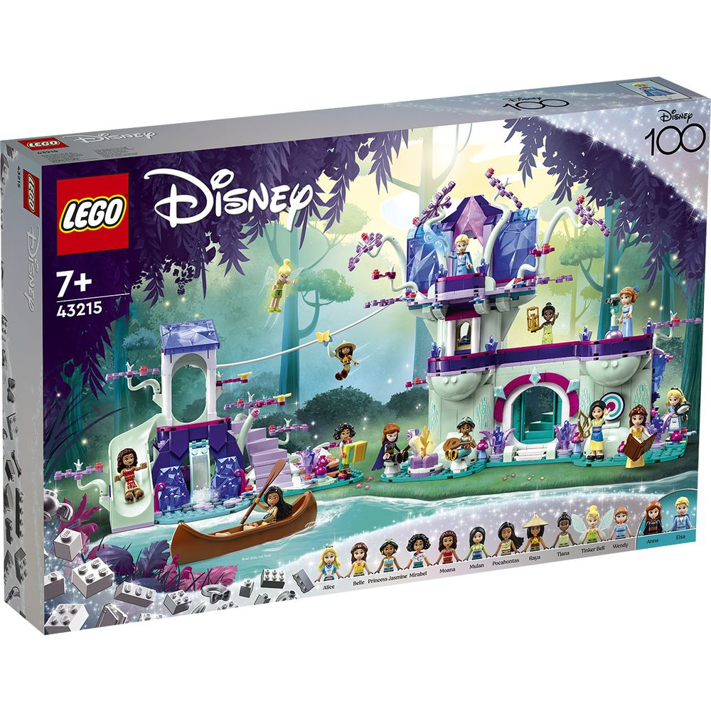 Конструктор LEGO Disney 43215 Волшебный домик на дереве - купить с  доставкой по выгодным ценам в интернет-магазине OZON (1351755236)