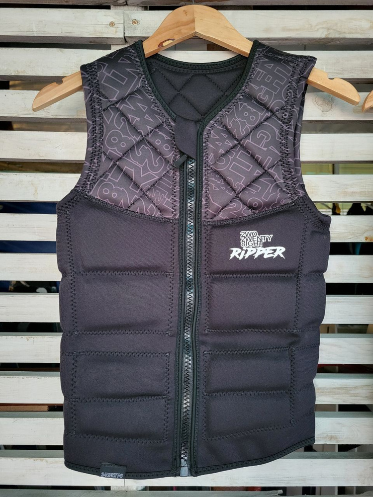 Жилет для вейкборда 228 2wo2wenty8ight Ripper Wake Vest ss22 (XL, blk), для сапа, для сапборда, для вейксерфинга, #1