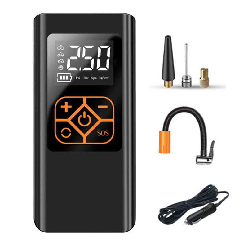 (W R F V)-Автомобильный Воздушный 12 В, Портативный Насос Накачки Шин ...