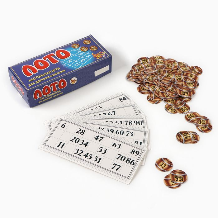 Русское лото "Классика жанра", 24 карточки, 90 бочонков - купить с ...
