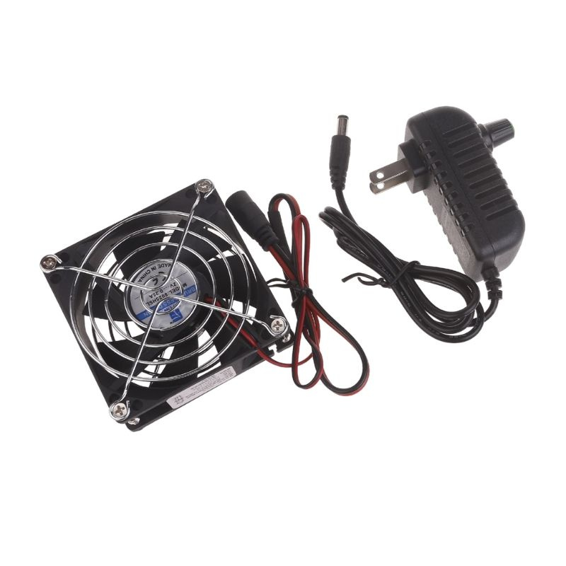 Серверный кулер 12 В постоянного тока 80 мм 8 см 8025 Бесщеточный ...
