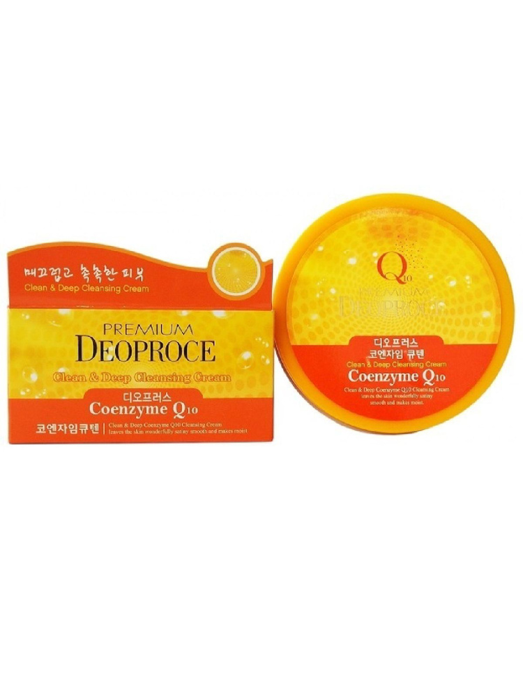 DEOPROCE/Крем для лица очищающий с коэнзимом Q10 Premium Clean 300g #1