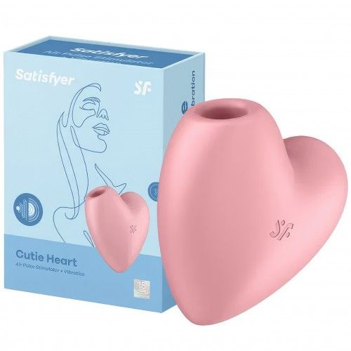 Вакуумно-волновой стимулятор с вибрацией Satisfyer Cutie Heart #1