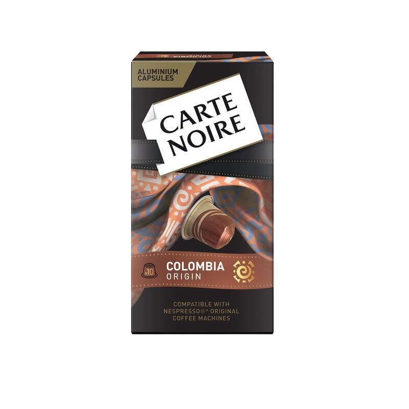 Кофе в капсулах для кофемашин Carte Noire Colombia Original (10 штук в упаковке)  #1