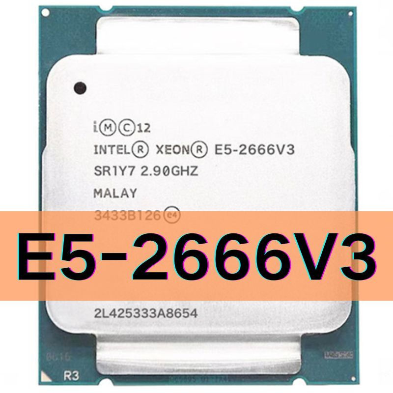 Процессор Intel Xeon E5 2666V3 Xeon, OEM (без кулера), 10 яд., 2.9 ГГц ...