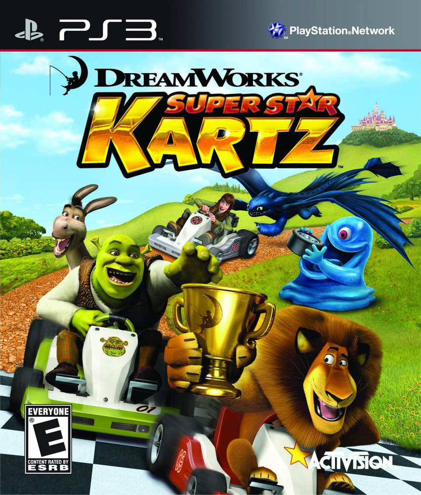 Игра DreamWorks Super Star Karts (PlayStation 3, Английская версия)