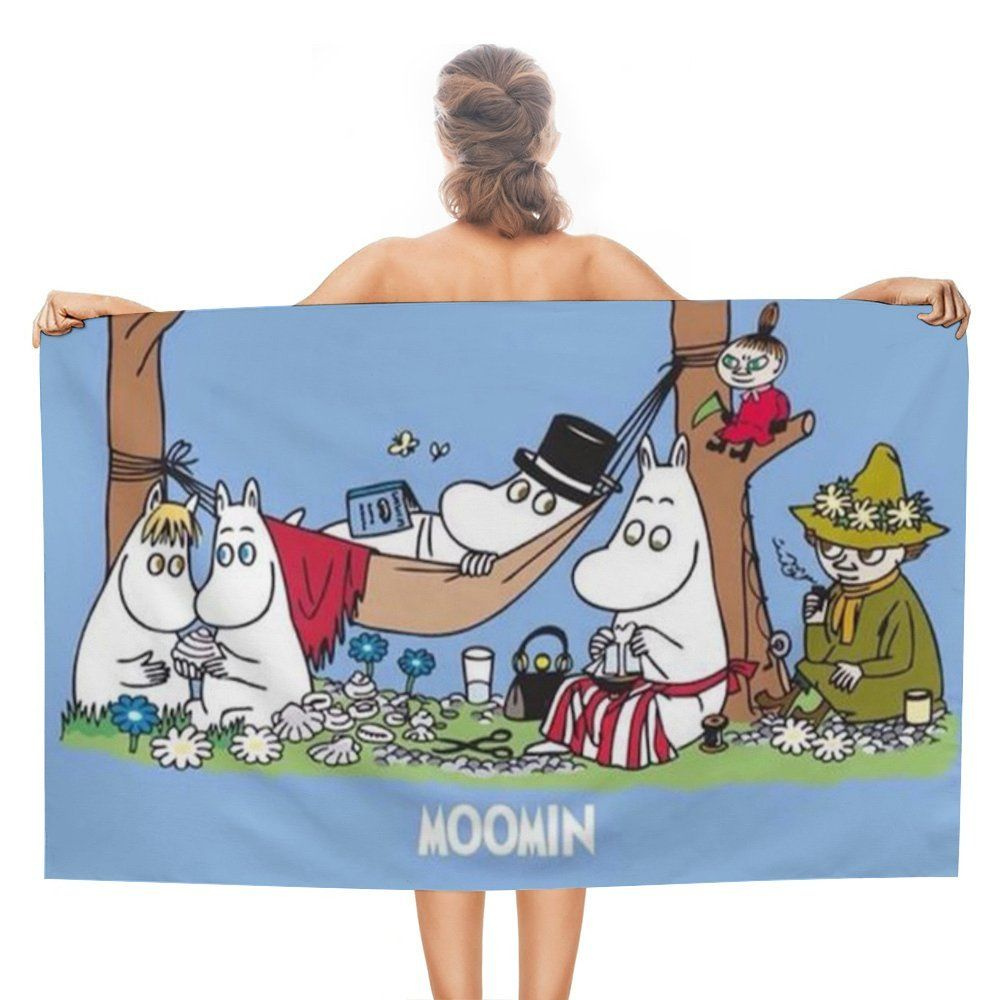 Moomin Полотенце банное 80x130 см, eva, разноцветный, 1 шт #1